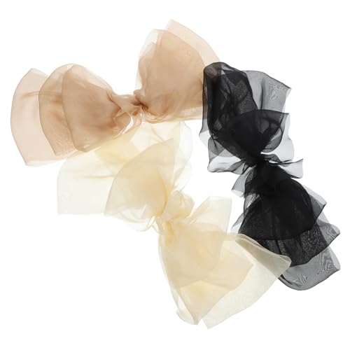 CALLARON 3stücke Große Schleife Haarspange Für Damen Mädchen Party Geburtstag Frisur Schmuck Mit Schleife Für Alltag Zeremonie Fotoshooting von CALLARON