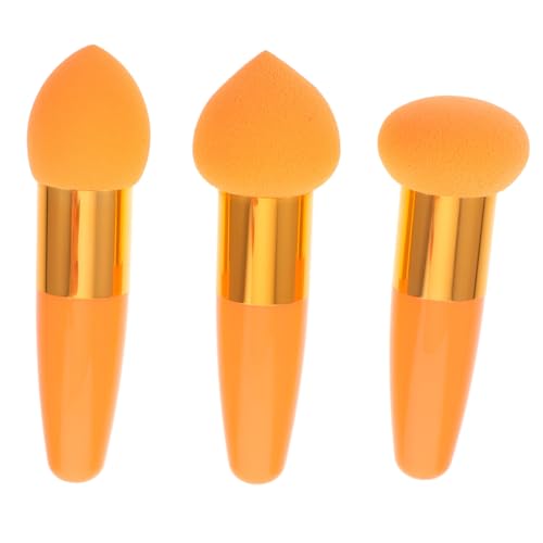 CALLARON 3stücke Kosmetikpinselset Mit Make-up-schwamm Concealer-pinsel Reise-make-up-tool Für Frauen Mehrzweckfähig Trocken Und Nass Verwendbar von CALLARON