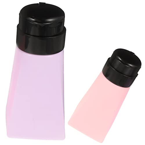 CALLARON 3stücke Nagellackentferner Pumpsflasche Leere Flasche Pressflasche Flüssigkeitsspender Für Nagellackentferner Toner Make-up-entferner Maniküre-pumpflasche Wiederverwendbar von CALLARON