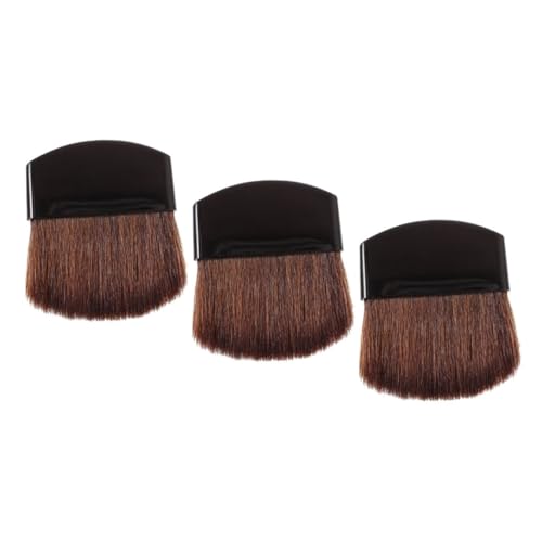 CALLARON 3stücke Teiliges Mini-pinsel Flachen Puder-make-up Halbrund Kleiner Kosmetikpinsel Für Flüssiges Make-up Puder Foundation Lidschatten CALLARON 3stücke Teiliges Mini-pinsel Flachen Puder-make-up Halbrund Kleiner Kosmetikpinsel Für Flüssiges Make-up Puder Foundation Lidschatten von CALLARON