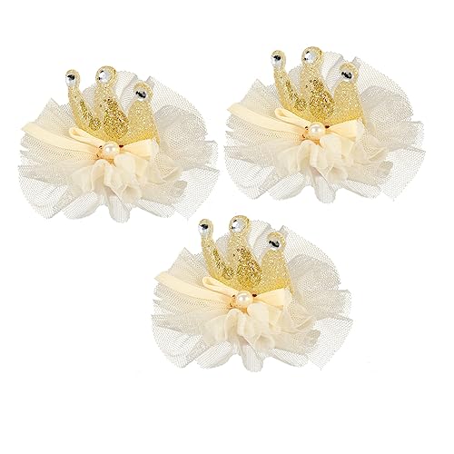CALLARON 3stücke -haarspangen Für Mädchen Mehrschichtige Haarklammern Haarschmuck Für Junge Mädchen Für Fotoshootings Und Partys von CALLARON
