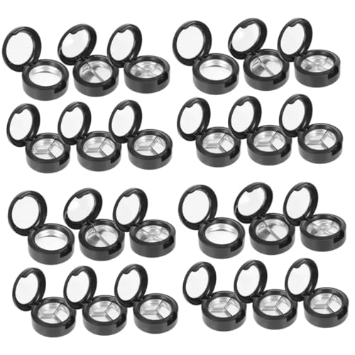 CALLARON 4 Sätze Teiliges Leere Lidschatten Boxen Nachfüllbare Kosmetikbehälter Für Lippenstift Und Make Up Praktische Aufbewahrungslösung Für Reisen Und DIY Transparentes 6 Stück * 4 von CALLARON