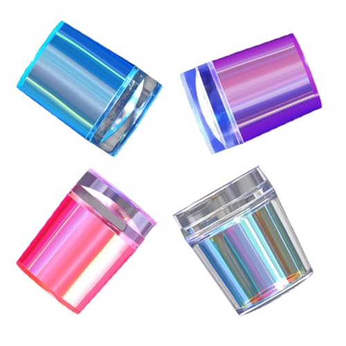 CALLARON 4sätze Nagelstempelset Mit French-tip Nailart-stempel Für Maniküre Maniküre-kunststempel Nagel-beauty-werkzeug Nagel Zubehör von CALLARON