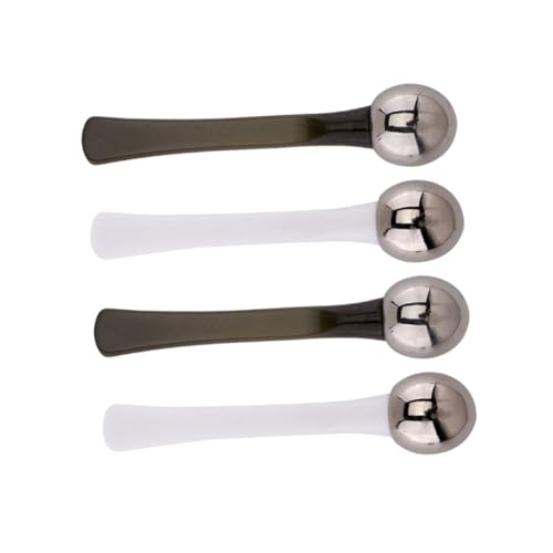CALLARON 4 Stück Applikatoren Für Augencremes Make-up-applikatoren Für Das Gesicht Hautpflege-spatel Augencreme-löffel-massagegerät Augencreme-massagestab Schönheit Zinklegierung CALLARON 4 Stück Applikatoren Für Augencremes Make-up-applikatoren Für Das Gesicht Hautpflege-spatel Augencreme-löffel-massagegerät Augencreme-massagestab Schönheit Zinklegierung von CALLARON