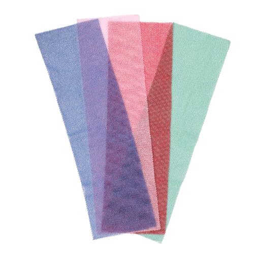 CALLARON 4 Stück Badetuchartefakt extra Tücher Badezimmer Erwachsene schrubben badehandtuch badeutensilien rückenbürste hautpflege badzubehör Badeschrubber Afrikanischer Waschlappen Nylon von CALLARON