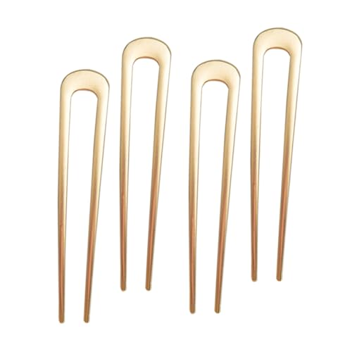 CALLARON 4stücke Dekorative Haar Pin u Förmige Haarnadel Vintage Haar Pin Schleifen Haarnadel Frauen Mädchen Accessoires von CALLARON