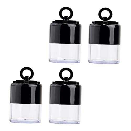 CALLARON 4 Stück Kreative Makeup Puderboxen für Damen Leere Puderbehälter für Lose Puder Tragbare Reiseboxen für Unterwegs und Zuhause pro Box von CALLARON