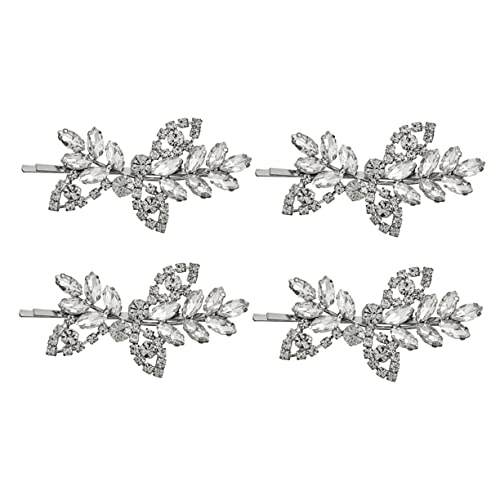 CALLARON 4 Stück Teiliges Haarnadeln mit Blattform Haaraccessoires für Damen für Partys Veranstaltungen von CALLARON