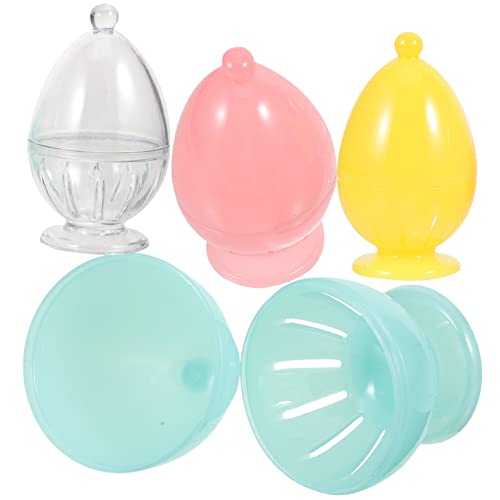 CALLARON 4stücke Make-up-schwamm-box Mit Luftzirkulationslöchern Kosmetikschwamm-halter Für Damen Puderquasten-box Praktisch Und Tragbar Für Reisen Und Alltag von CALLARON