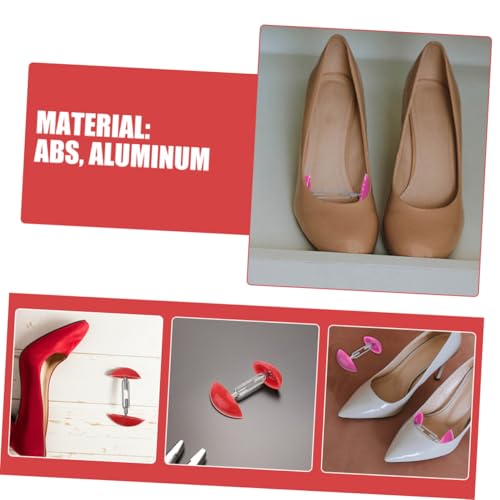 CALLARON 4 Stück Teiliges Verstellbares Mini Schuhdehner aus Umweltfreundlichem Kunststoff Schuhformer für Füße Geeignet für Sneaker Stiefel Herren und Damen Wiederverwendbar für Zuhause von CALLARON