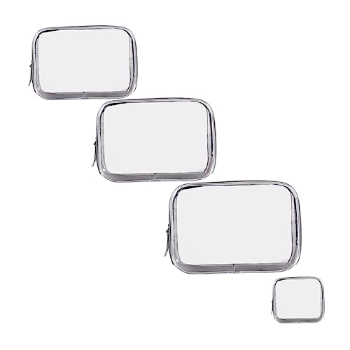 CALLARON 4 Stück Teiliges wasserdichte Kosmetiktaschen Tragbare Organizer für Make Up und Toilettenartikel für Reisen Urlaub und Alltag von CALLARON