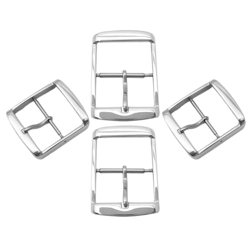 CALLARON 4 Stück Uhrenband Schnalle Teiliges Ersatzverschluss für Uhrenarmbänder Passend für Herren Stilvolles und Langlebiges Uhrenzubehör und Polierte Ausführung von CALLARON