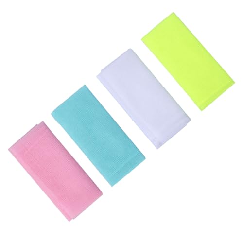 CALLARON 4stücke Rückenschrubber Mit Langen Streifen Bade Und Reinigungswerkzeug Netz Reichhaltige Seife Schaumbad Waschen Starkes Dusch-peeling-handtuch von CALLARON