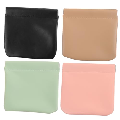 CALLARON 4stücke Kosmetiktasche Aus Robustem Material Make-up-Aufbewahrungstasche Mit Automatischem Verschluss Kompakt Und Leicht Für Täglichen Gebrauch Für Damen von CALLARON