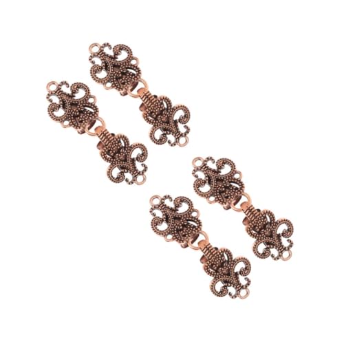 CALLARON 4paare Vintage Cape Clip Retro Cloak Fastener Für Cardigans Schals Und Kragen Stilvolle Accessoires Für Formelle Und Lässige Anlässe Für Frauen Und Männer von CALLARON