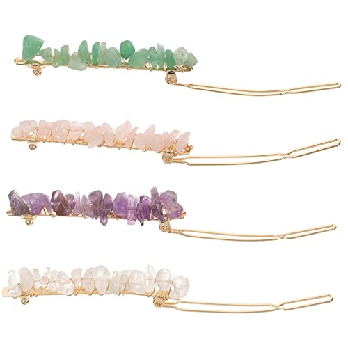 CALLARON 4stücke Haarnadel Mit Kristallsteinen Bunte Damen-haarspange Mode-haaraccessoires Für Hochzeit Und Geburtstag Haarschmuck Für Party Und Alltag von CALLARON