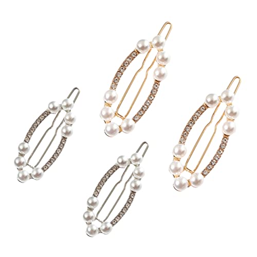 CALLARON 4stücke Haarspange Perlen Strass Haarnadel Für Damen Haarschmuck Für Verschiedene Frisuren Und Anlässe von CALLARON