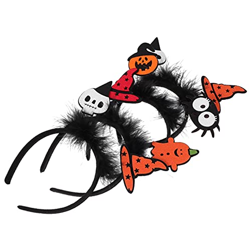 CALLARON 4stücke Halloween Party Haarschmuck Zarter Haarreif Haarreif Halloween Kostüm Kopfschmuck Cosplay Kopfschmuck von CALLARON