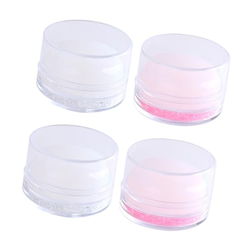 CALLARON 4stücke Nageldesign Stempel Silikon Maniküre Stamper Einfache Maniküre Kunst Druck Stamper Werkzeuge Für Und Salon von CALLARON