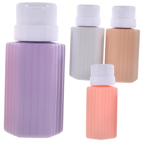CALLARON 4stücke Nagellackentferner Mit Pumpe Leere Flaschen Nachfüllbar Aus Kunststoff Für Make-up-entferner Und Andere Flüssigkeiten Für Bad Küche Und Reisen CALLARON 4stücke Nagellackentferner Mit Pumpe Leere Flaschen Nachfüllbar Aus Kunststoff Für Make-up-entferner Und Andere Flüssigkeiten Für Bad Küche Und Reisen von CALLARON