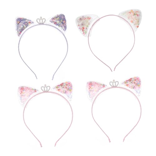 CALLARON 4stücke Schöne Rutschfeste Haarreifen Für Mädchen Attraktiver Kopfschmuck Geeignet Für Partys Und Urlaub von CALLARON