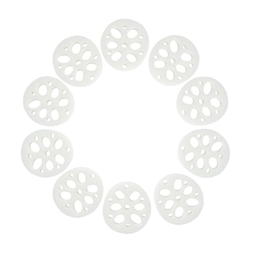 CALLARON 5paar Lotuswurzel Ohrringe Aus Resin Modische Damen Ohrhänger in Lotuswurzelform Leicht Und Tragbar Für Partys Und Bankette von CALLARON