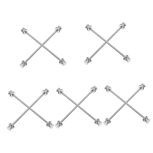 CALLARON 5 Sätze Herren Kragenstifte Für Anzüge Krawattennadel Und Kragenstecker Stilvolle Accessoires Für Formelle Anlässe Und Freizeitoutfits 2 Stück * 5 von CALLARON