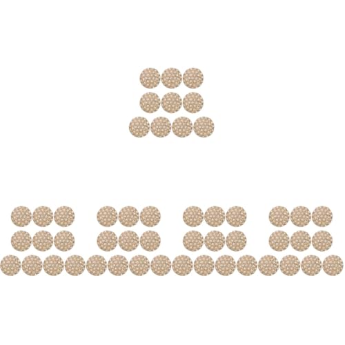 CALLARON 5 Sätze Hochwertige Goldene Kleidungs Knöpfe Mit Strass Für Diy Nähprojekte Knöpfe Für Mäntel Und Lederbekleidung Stilvolle Verschönerung Für Outfit 10 Stück * 5 von CALLARON