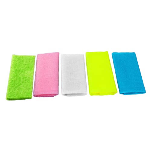 CALLARON 5stücke Dusche Rückenschrubber Peelingtuch Badetuch Langes Badetuch Rückenbadetuch Für Hautreinigung Und Blutzirkulationsförderung Mit Leichtem Schaumerzeugnis Und Einfacher Handha von CALLARON