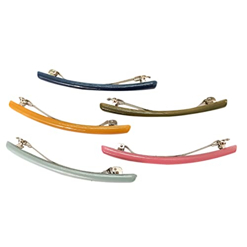 CALLARON 5stücke Bunte Haarnadel Damen Bonbonfarbene Haarspangen Seitliche Haarspangen Haarschmuck Für Frauen Und Mädchen Langlebig Und Sicher von CALLARON