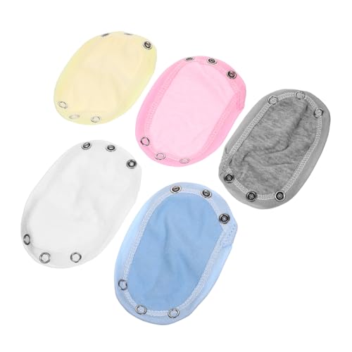 CALLARON 5 Stück -Hoodie-Erweiterungen Babykleidung für Neugeborene Windeln -Stramplerverlängerung -Strampler-Verlängerungssatz Body-Extender Jumpsuits Extender Mädchen von CALLARON