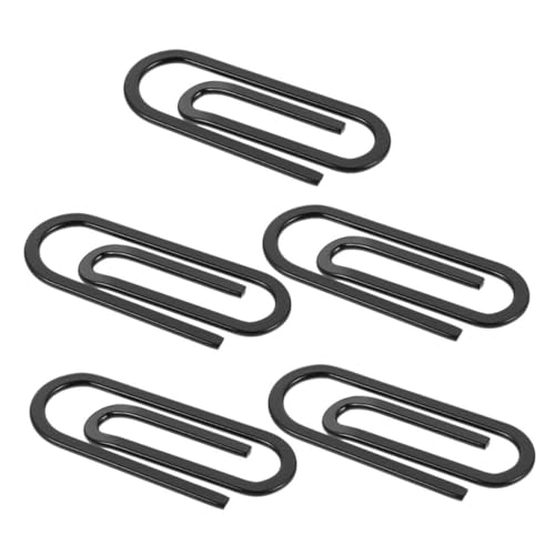 CALLARON 5 Stück Metall Kartenclip Geldbörse Schmaler Fronttaschenclip Banknotenclip Visitenkarten Geldhalter Bargeld Kreditclip Geldklammer Büroklammer Lesezeichen von CALLARON