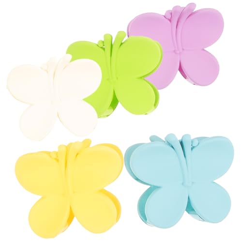 CALLARON 5stücke Haarklammer Schmetterlings-haarspange Für Damen Kleine Haarspangen Haarstyling-werkzeug Geeignet Für Dünnes Oder Dickes Haar Zum Tragen Bei Geburtstag Hochzeit von CALLARON