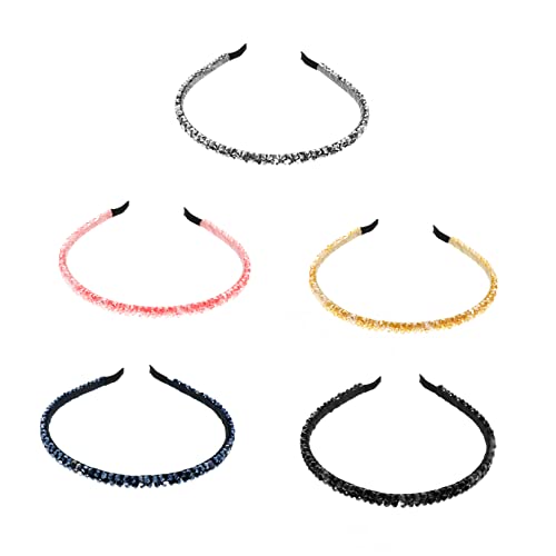 CALLARON 5stücke Stirnbänder Damen Haarband Haar-accessoires Für Party Hochzeit Alltag Schmuck Zubehör von CALLARON