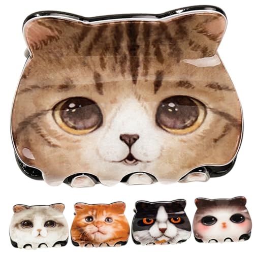 CALLARON 5stücke Haarklammern Für Mädchen Und Frauen Kleine Haarspangen Für Dickes Haar Haarschmuck Mit Tierdesign Geeignet Für Party Geburtstag Und Alltag von CALLARON