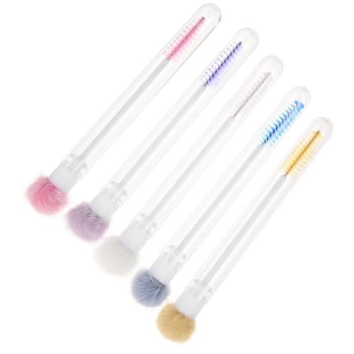 CALLARON 5stücke Mascara Pinsel Wimpern Applikator Augenbrauen Wimpernbürste Mascara-bürste Mit Tube Praktisch Tragbar Für Frauen Schminken Werkzeug von CALLARON