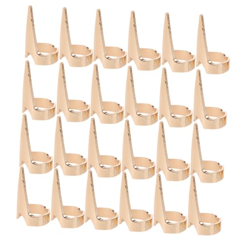 CALLARON 50 Stück Punk Stil Metall Haarteilungsringe Nagelring Haar Flechtwerkzeug Retro Stilvolle Claws Ringe Für Originelles Styling Cosplay Party Zubehör von CALLARON