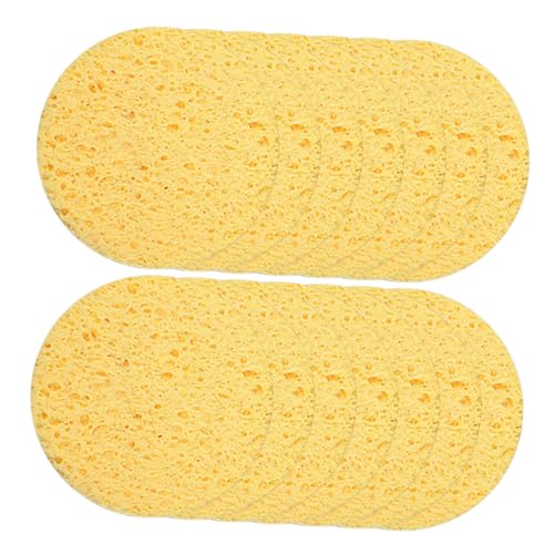 CALLARON 50 Stück Reinigungsschwämme Für Make Up Tools Multipack Entferner Reinigung Make Up Schaumpads Schrubber Gesichtsschrubben Gesichtswaschschwamm Gesichtswaschschwamm von CALLARON