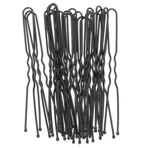 CALLARON 50stücke U-förmige Haarnadeln Für Frauen Metall Haargabeln Für Hochsteckfrisuren Haarstyling Zubehör Für Alltag Und Party Brötchen Haarnadeln Für Damen von CALLARON