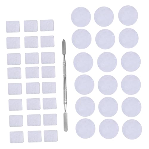 CALLARON 56stücke Metallpalette Mit Aufkleber Magnetische Make-up-palette Make-up-aufkleber Metallaufkleber Für Lidschattenpaletten Leere Magnetische Paletten Mit Spachtel von CALLARON