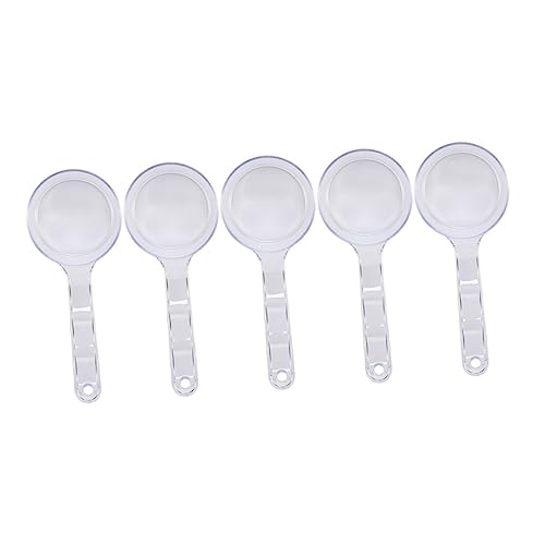 CALLARON 5Stücke Gesichtsmaske Messlöffel Praktische Transparente Löffel mit Langem zur Genauen Pulverdosierung für Beauty Salons und Zuhause CALLARON 5Stücke Gesichtsmaske Messlöffel Praktische Transparente Löffel mit Langem zur Genauen Pulverdosierung für Beauty Salons und Zuhause von CALLARON