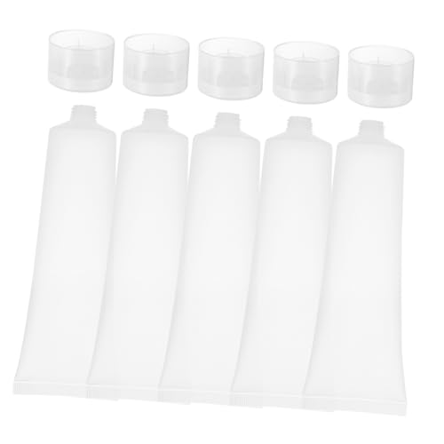 CALLARON 5stücke Nachfüllbare Quetschflasche Für Reisen Praktische Behälter Für Lotion Shampoo Gesichtsreiniger Und Handcreme Für Unterwegs von CALLARON