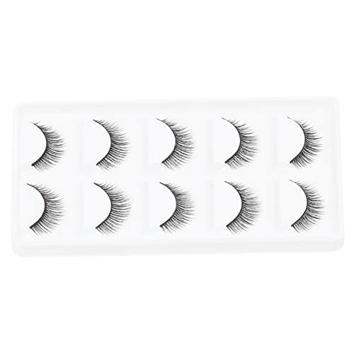 CALLARON 5paare Wimpern Falsche Wimpern Gefälschte Pack Für Frau Mädchen Geschwungene Natürliche von CALLARON