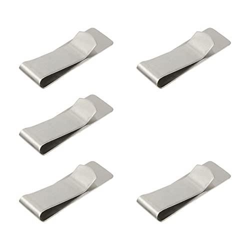 CALLARON 5stücke Rostfreie Geldklammern Aus Professionelle Geldhalter Multifunktions-ordnerklammern Praktische Bürozubehör Für Dokumentenorganisation von CALLARON