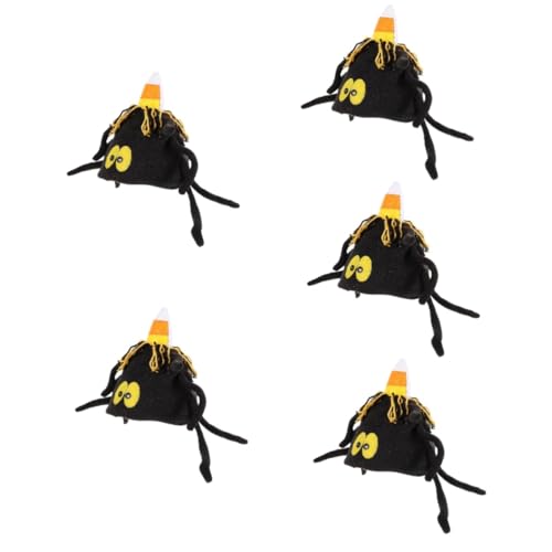 CALLARON 5stücke Halloween Kostüm Hut Mit Spinnenmuster Für Erwachsene Flexibles Bequemes Textil-headwear Für Halloween-feiern Und Cosplay Veranstaltungen von CALLARON