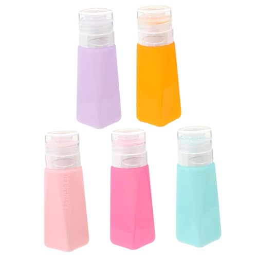CALLARON 5stücke Leere Flaschen Nachfüllflaschen Reiseflaschen Unterverpackungsflaschen Tragbare Flaschen Für Lotion Make-up Lagerung Und Handcreme von CALLARON