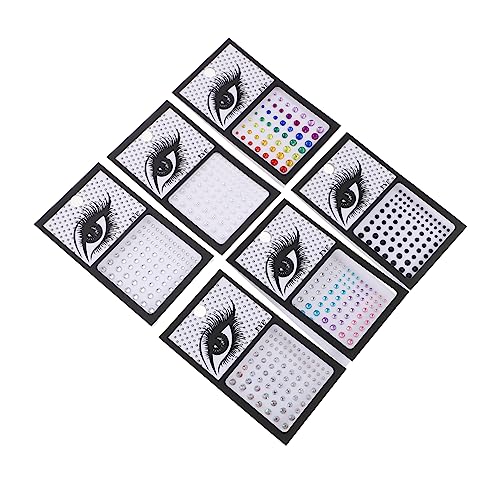 CALLARON 6 Blätter Aufkleber für Gesicht Selbstklebende Glitzersteine Verschiedenen für Makeup Festivals Hochzeiten und Kostümpartys Einfach Anzuwenden Hautfreundlich und Vielseitig CALLARON 6 Blätter Aufkleber für Gesicht Selbstklebende Glitzersteine Verschiedenen für Makeup Festivals Hochzeiten und Kostümpartys Einfach Anzuwenden Hautfreundlich und Vielseitig von CALLARON