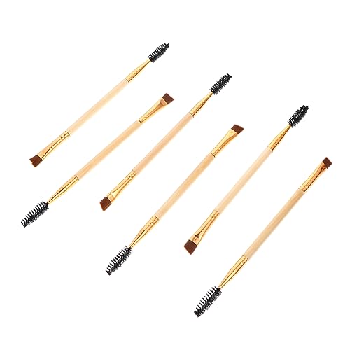 CALLARON 6 Stück Augenbrauenbürste Mascara-Bürste Wimpernbürste Stirnbürste kosmetikpinsel makeup brushes schmink pinselsets schminkpinsel schmink pinsel sets werkzeug spoolie CALLARON 6 Stück Augenbrauenbürste Mascara-Bürste Wimpernbürste Stirnbürste kosmetikpinsel makeup brushes schmink pinselsets schminkpinsel schmink pinsel sets werkzeug spoolie von CALLARON