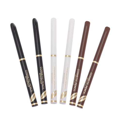 CALLARON 6 Stück Bartfüllstifte für Herren Natürliche Bartkonturierung Wasserfeste Bartstift füller Tragbar und Leicht für Präzises Bartstyling und Lückenauffüllung für Salon und Reise von CALLARON