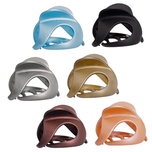 CALLARON 6stücke Klauenclip Für Frauen Haarspange Aus Hochwertigem Material Kreativer Haarschmuck Geeignet Für Outdoor-verwendung Fixiert Verschiedene Frisuren von CALLARON